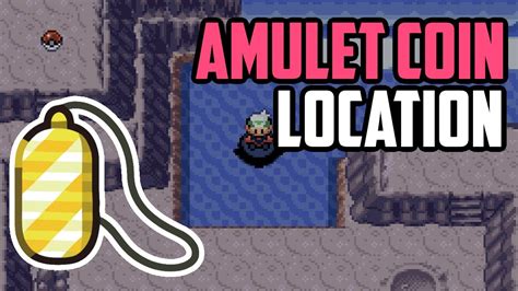 Pokemon emerald amulet coin location